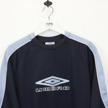 Load image into Gallery viewer, UMBRO 00s Sweatshirt Navy Blue | Medium
