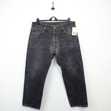 Load image into Gallery viewer, LEVIS 501 Jeans Black Charcoal | W38 L28
