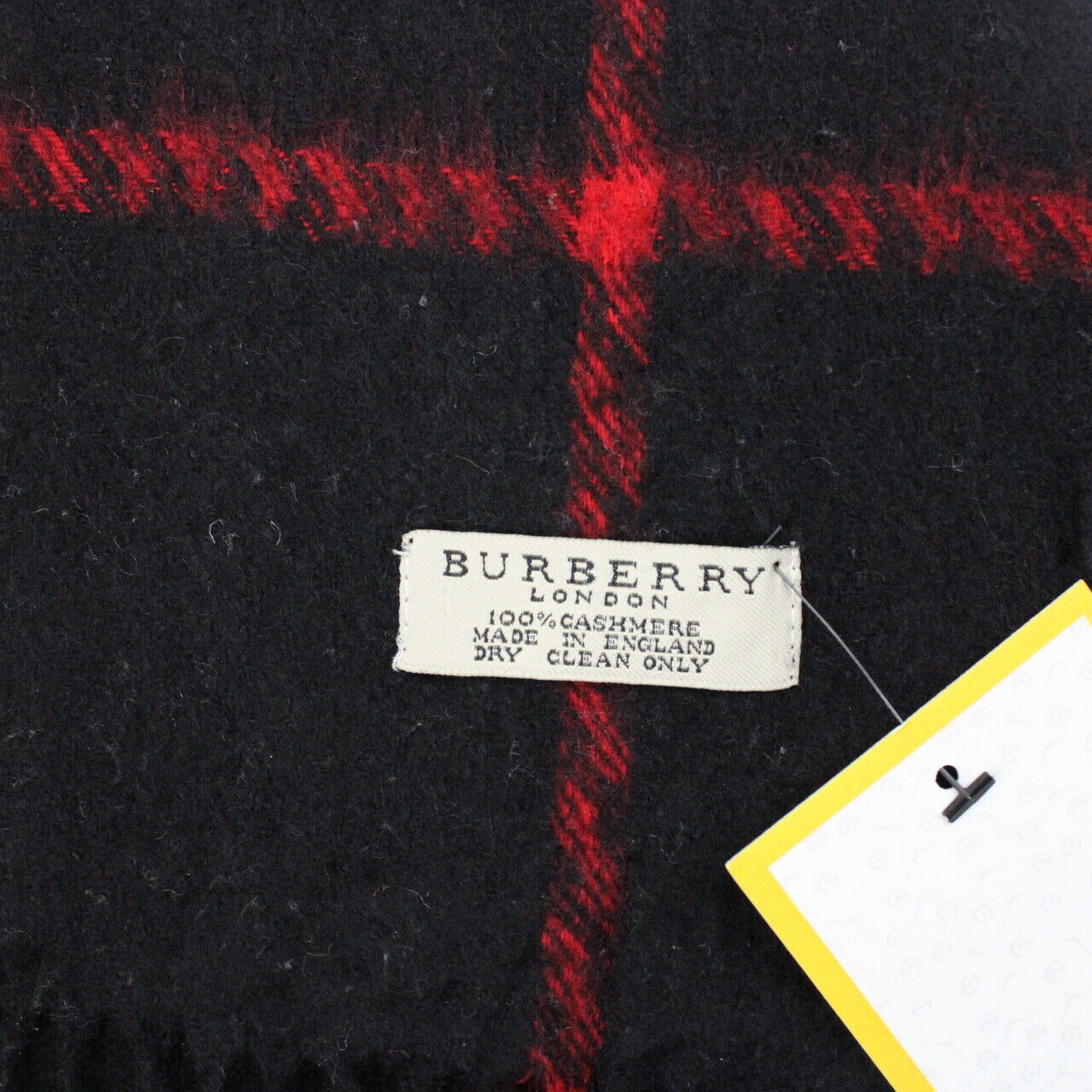 BURBERRY 00s Nova Check Scarf | Black