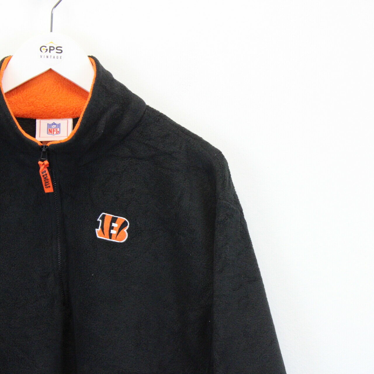 NFL Cincinnati BENGALS Fleece Black | Large
