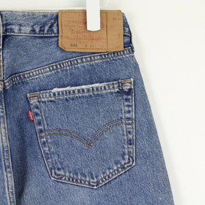 Mens LEVIS 501 Jeans Mid Blue | W33 L33
