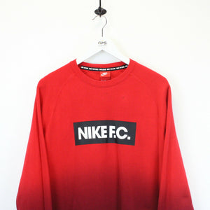 NIKE Sweatshirt Red | Medium