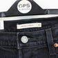 Womens LEVIS Ribcage Jeans Black Charcoal | W31 L27