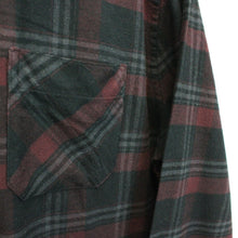 Load image into Gallery viewer, Flannel Plaid Shirt Black | Large
