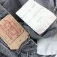 LEVIS 501 Denim Jeans Grey Charcoal | W36 L30