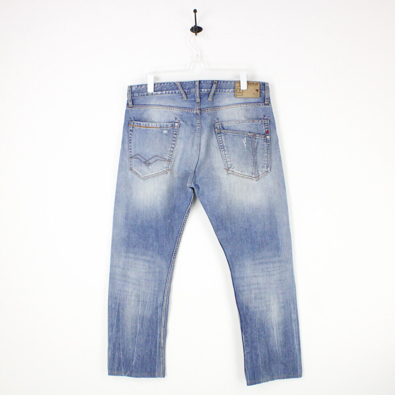 Mens REPLAY Browann Jeans Mid Blue | W36 L30