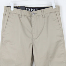 Load image into Gallery viewer, Mens LEVIS Sta-Prest Chinos Beige | W32 L32
