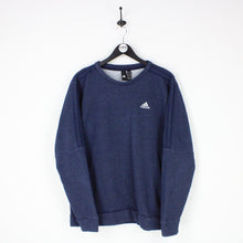 Load image into Gallery viewer, Mens ADIDAS Sweatshirt Navy Blue | Large
