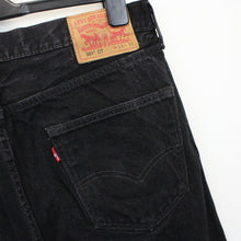 Load image into Gallery viewer, LEVIS 501 CT Jeans Black Charcoal | W34 L32
