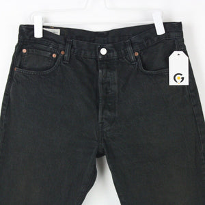 Mens LEVIS 501 Big E Jeans Black | W34 L32