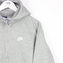 Load image into Gallery viewer, Vintage NIKE 1/4 Zip Hoodie Grey | Large
