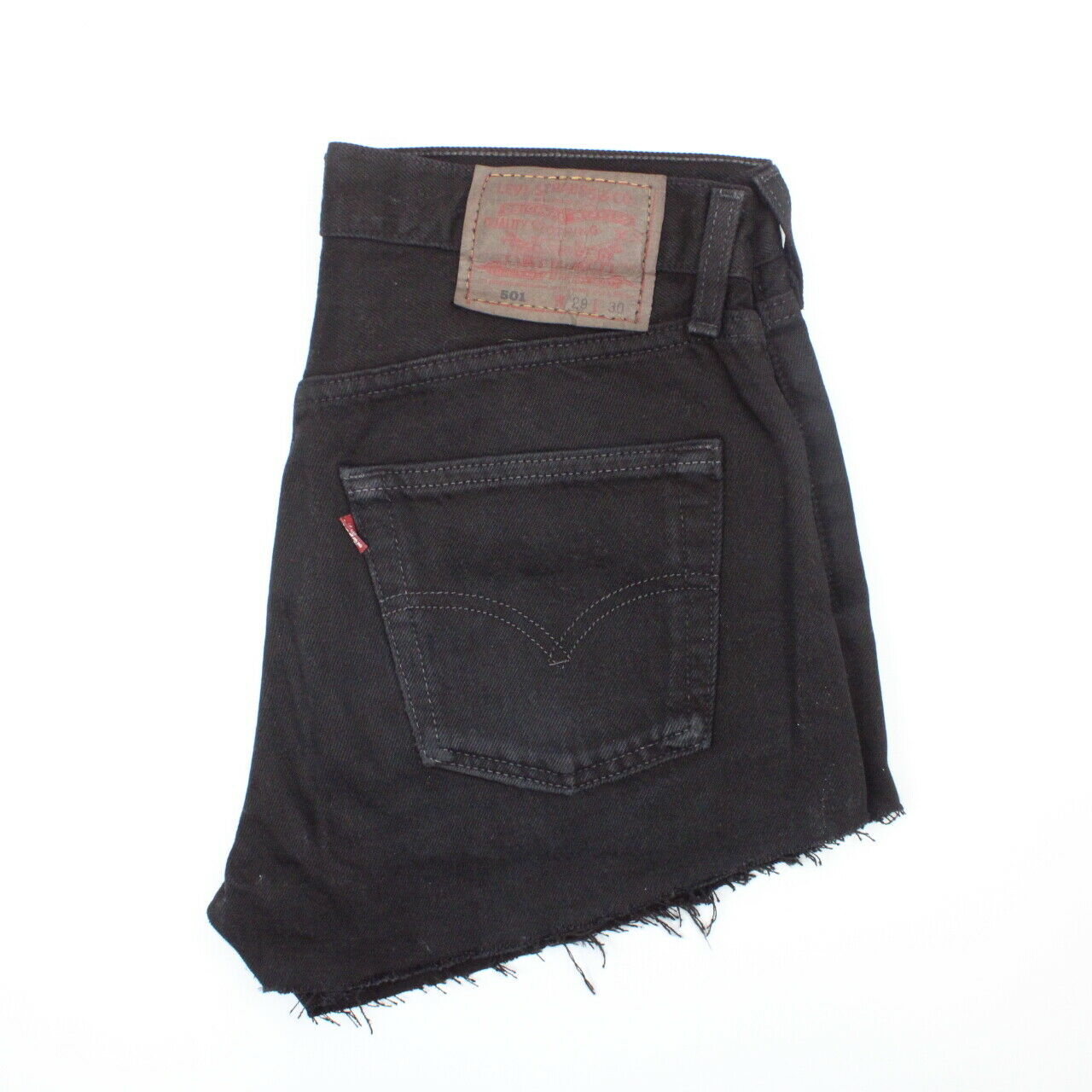Womens LEVIS 501 Shorts Black | W29