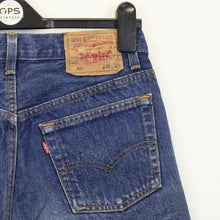 Load image into Gallery viewer, Womens LEVIS 501 Shorts Dark Blue | W30
