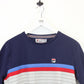 FILA T-Shirt Navy Blue | Medium