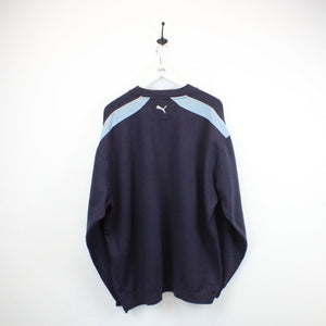 PUMA 00s Sweatshirt Navy Blue | XXL