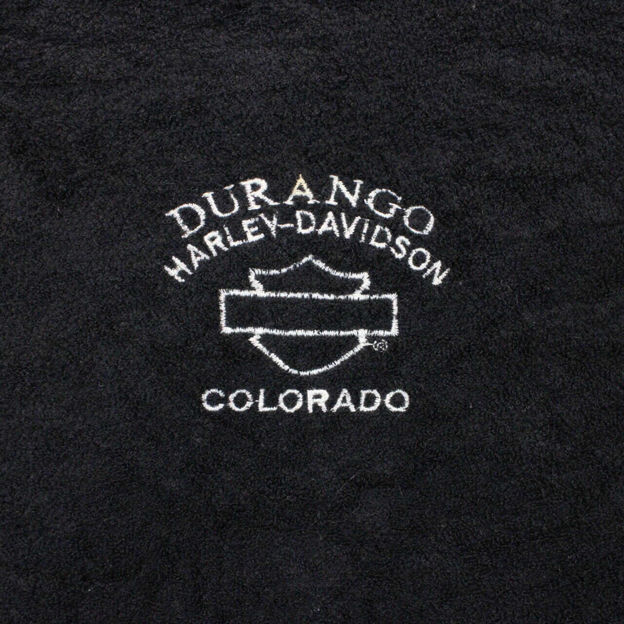 HARLEY DAVIDSON 90s 1/4 Zip Fleece Black | XXL
