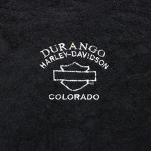 Load image into Gallery viewer, HARLEY DAVIDSON 90s 1/4 Zip Fleece Black | XXL
