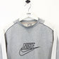 NIKE 00s Sweatshirt Grey | Medium