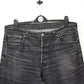 LEVIS 501 Jeans Black Charcoal | W38 L34