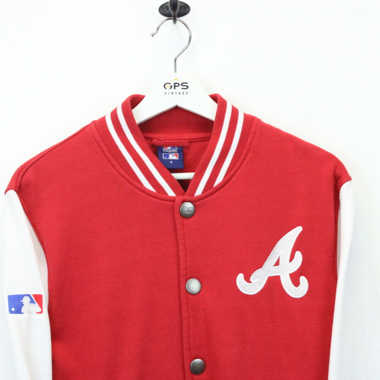 MLB Atlanta BRAVES Jacket Red | Small