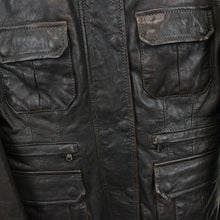 Load image into Gallery viewer, Womens BLAUER Leather Jacket Brown | Medium
