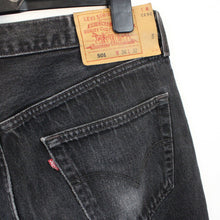Load image into Gallery viewer, LEVIS 501 Jeans Black Charcoal | W36 L32

