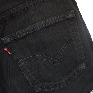 Womens LEVIS 501 Shorts Black | W29