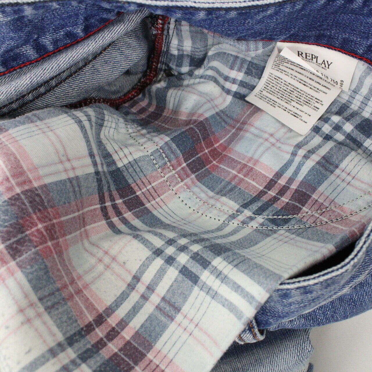 Mens REPLAY Browann Jeans Mid Blue | W36 L30