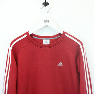 ADIDAS 00s Sweatshirt Red | Small