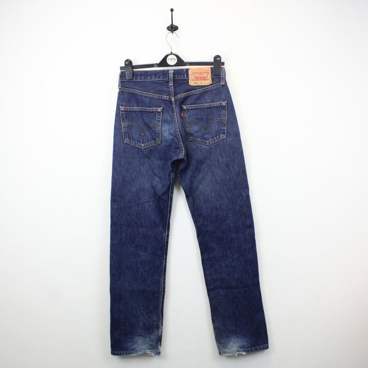 Womens LEVIS 501 Jeans Dark Blue | W29 L32