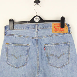 Mens LEVIS 501 Jeans Light Blue | W33 L28