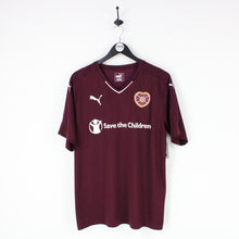 Load image into Gallery viewer, Mens PUMA HEARTS FC 2015 Home Shirt Maroon | Large

