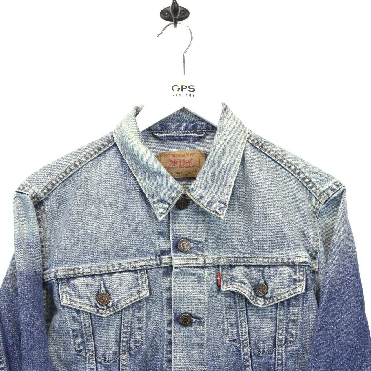 Womens LEVIS 90s Denim Jacket Blue | Medium