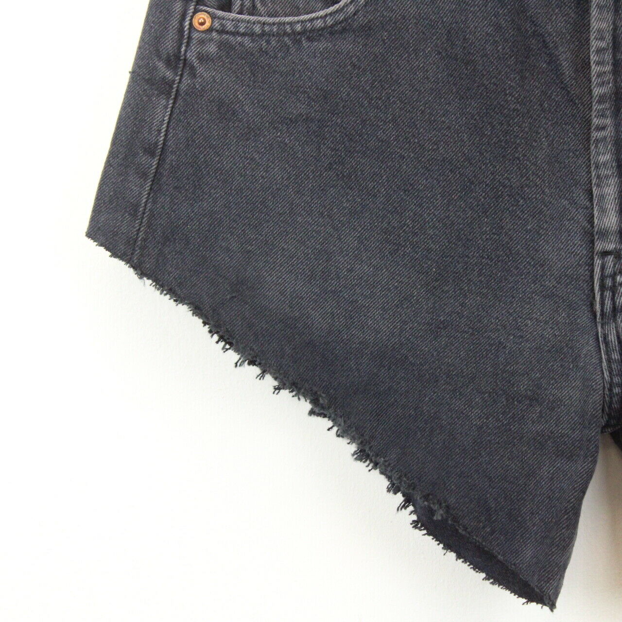 Womens LEVIS 501 Shorts Black | W30