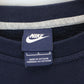 NIKE 00s Sweatshirt Navy Blue | Large