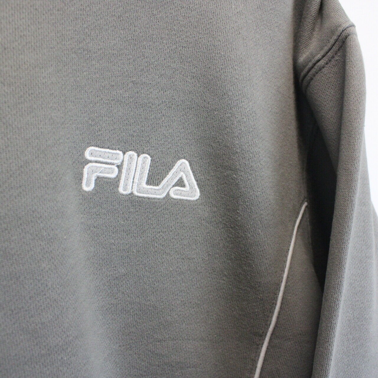 FILA 00s Sweatshirt Green | Large