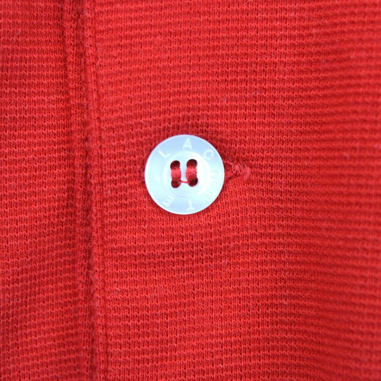 LACOSTE Polo Shirt Red | XL