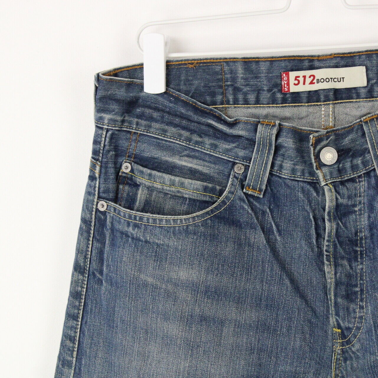 Mens LEVIS 512 Jeans Mid Blue | W36 L32