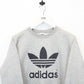 Womens ADIDAS 90s Sweatshirt Grey | Small
