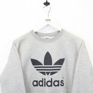 Womens ADIDAS 90s Sweatshirt Grey | Small