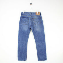 Load image into Gallery viewer, Mens LEVIS 501 Jeans Mid Blue | W34 L34
