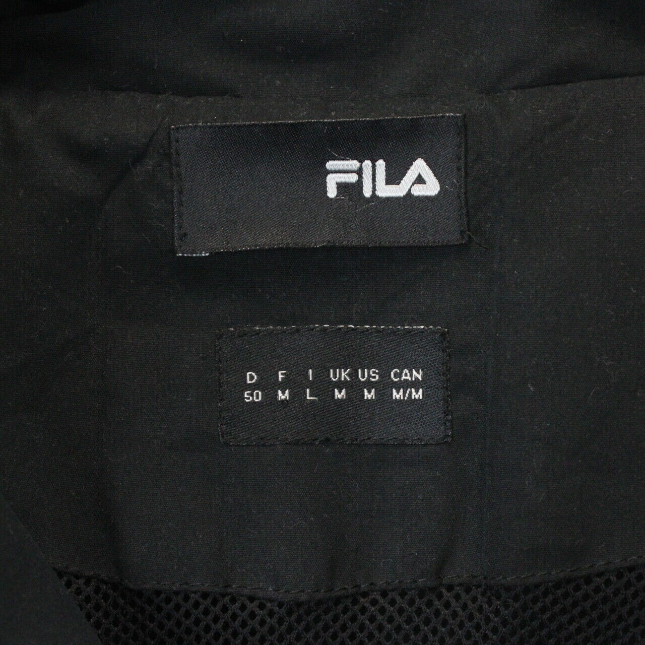 FILA Track Top Black | Medium