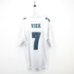 NFL REEBOK 00s Philadelphia EAGLES Jersey White | Medium