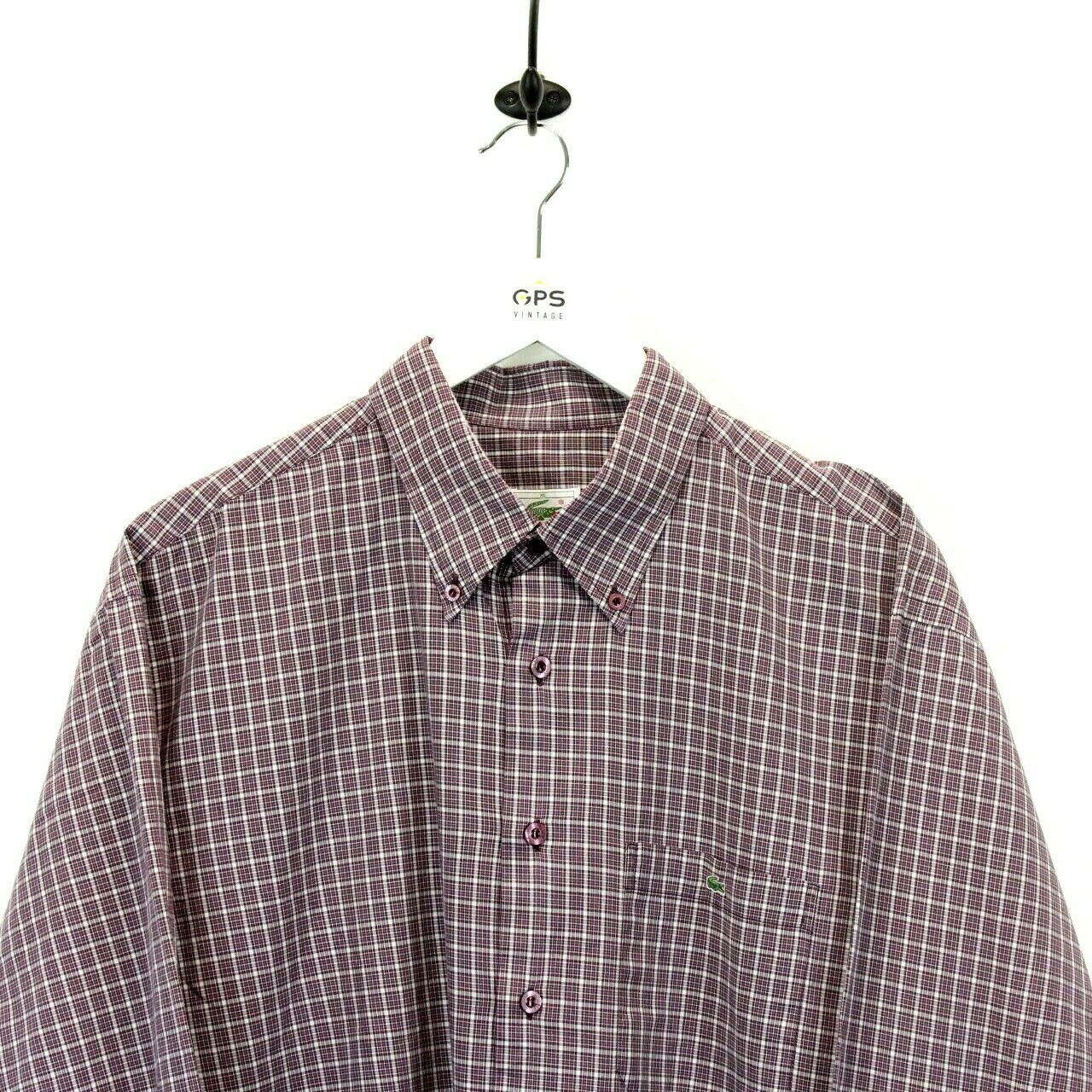 LACOSTE Shirt Purple | XL