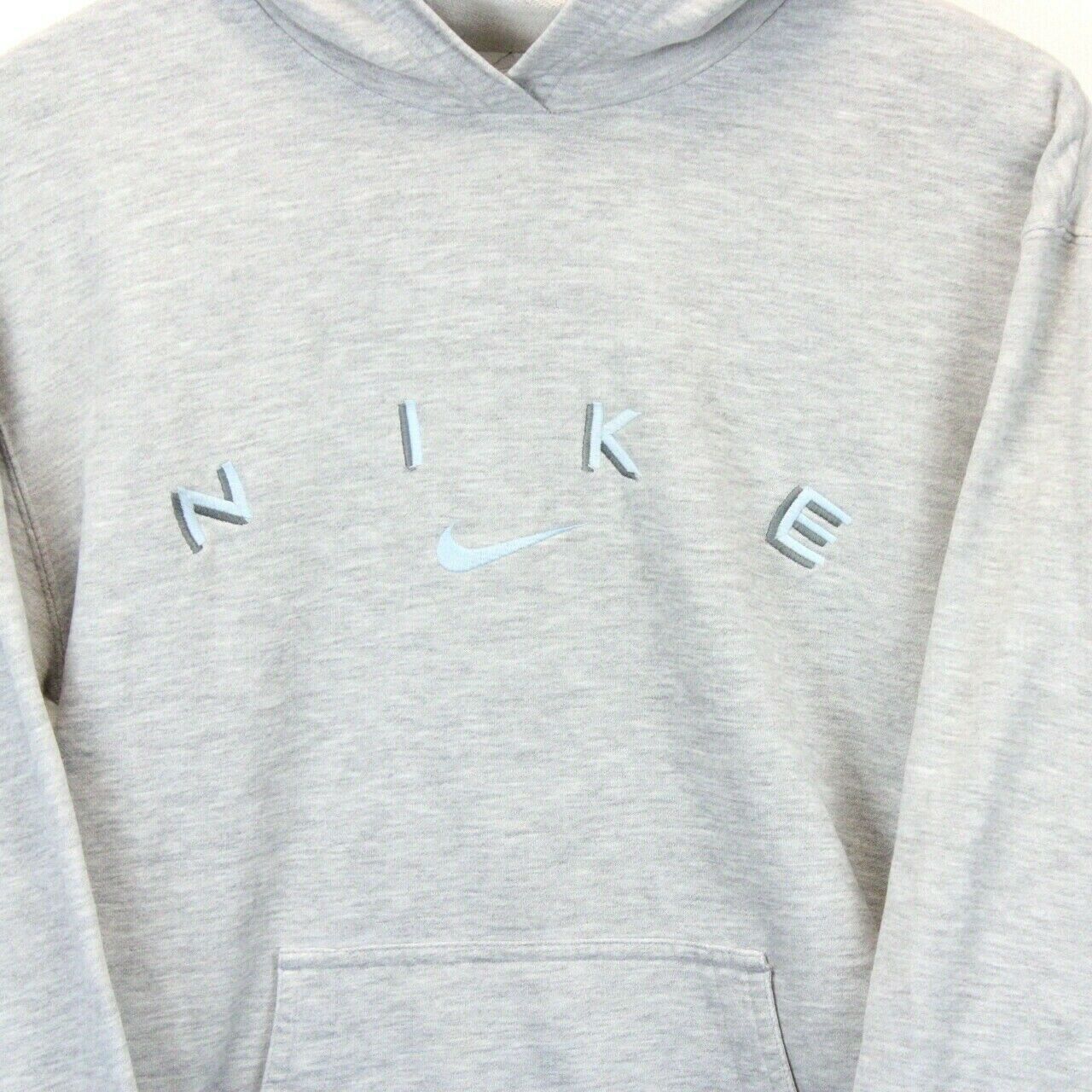 Womens NIKE 90s Hoodie Grey | Small