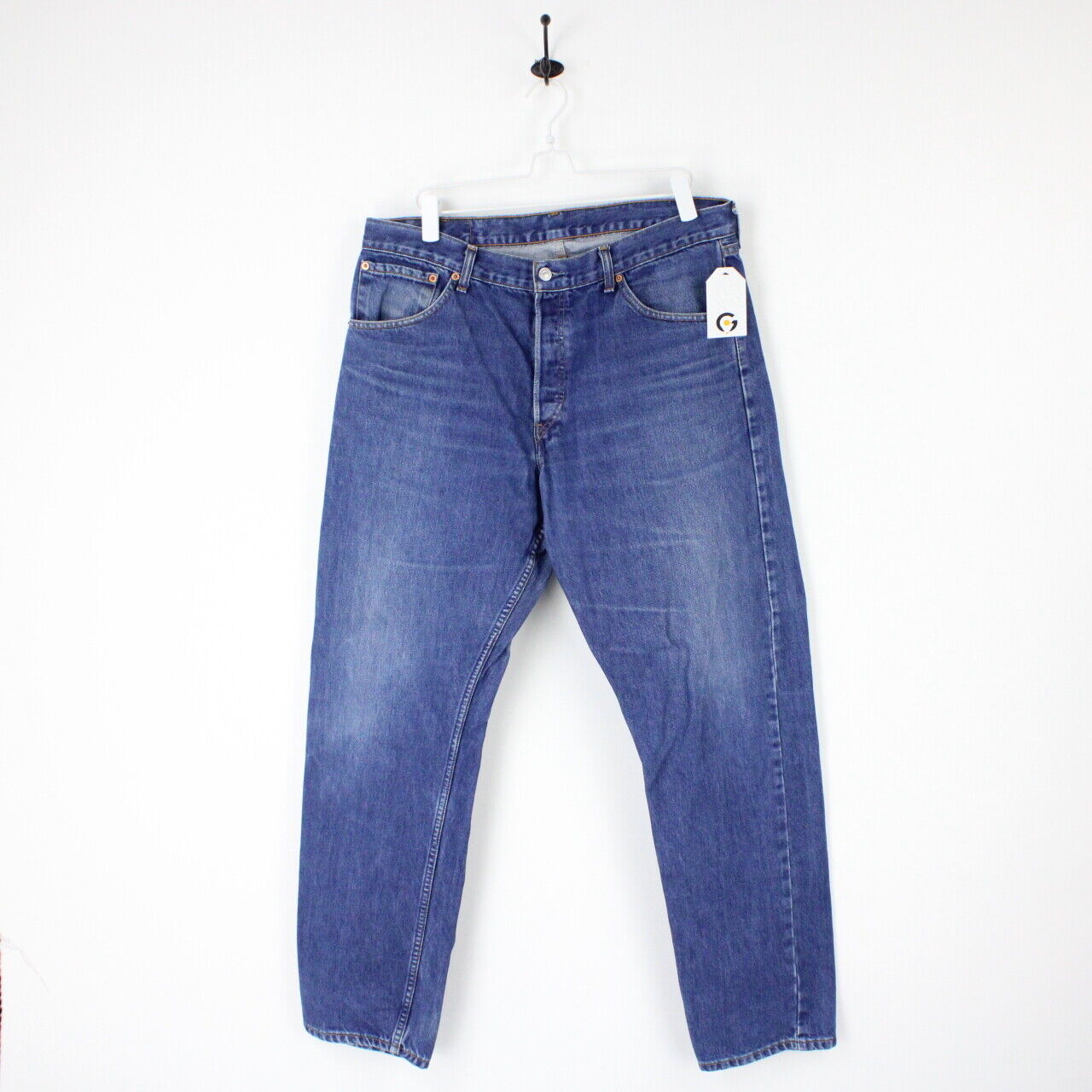 Mens LEVIS 522 Jeans Mid Blue | W38 L34