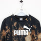 Womens PUMA Sweatshirt Black | Small