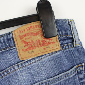 LEVIS 505 Jeans Mid Blue | W37 L32