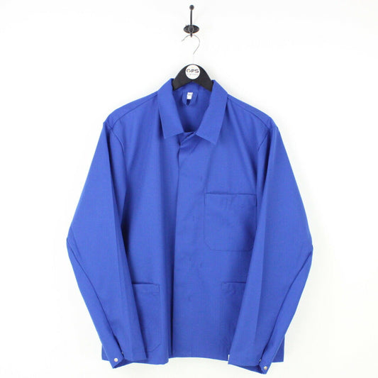 Mens Worker Chore Jacket Blue | Large
