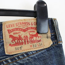 Load image into Gallery viewer, LEVIS 501 Jeans Mid Blue | W33 L34

